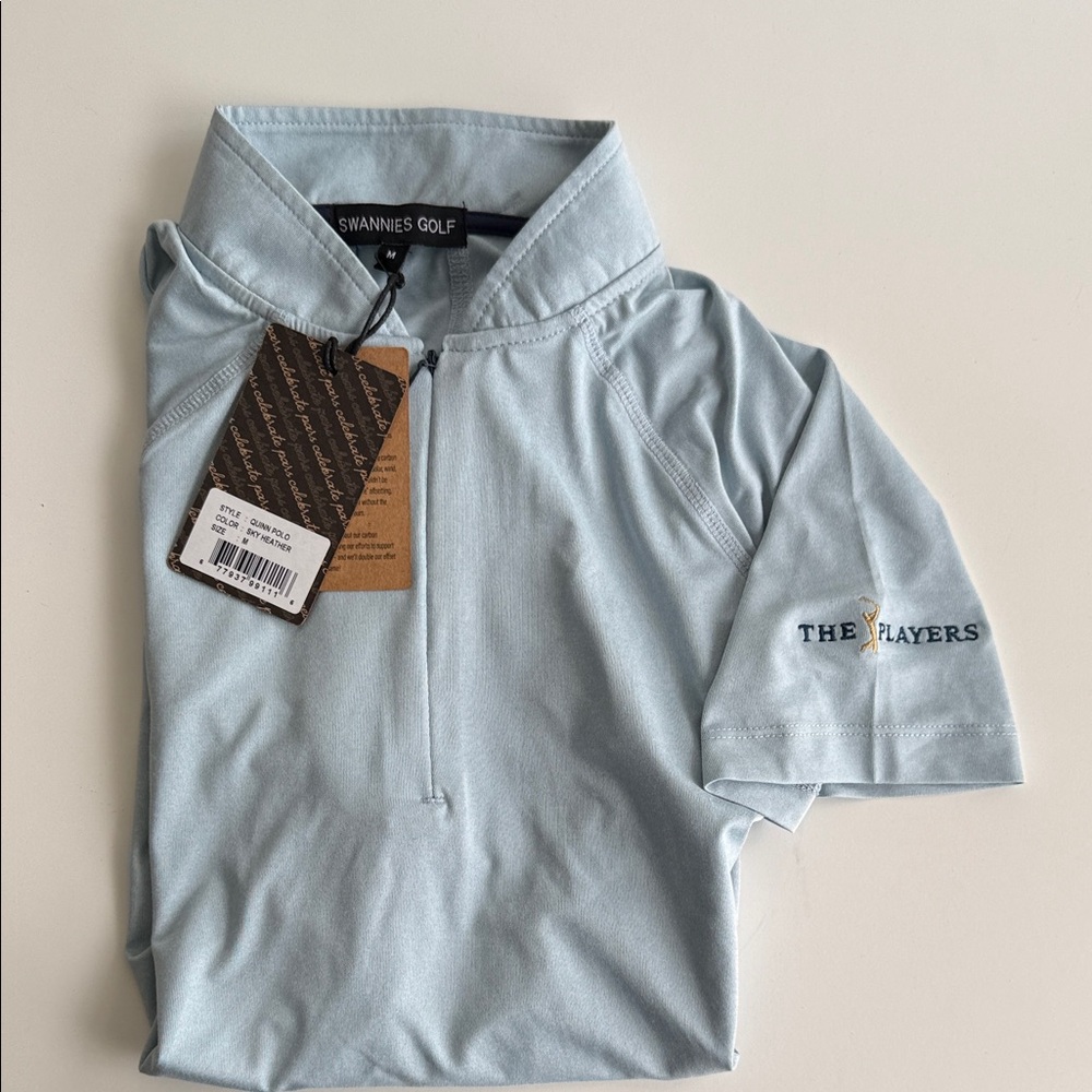 Swannies Golf Women's Light Blue Polo Shirt